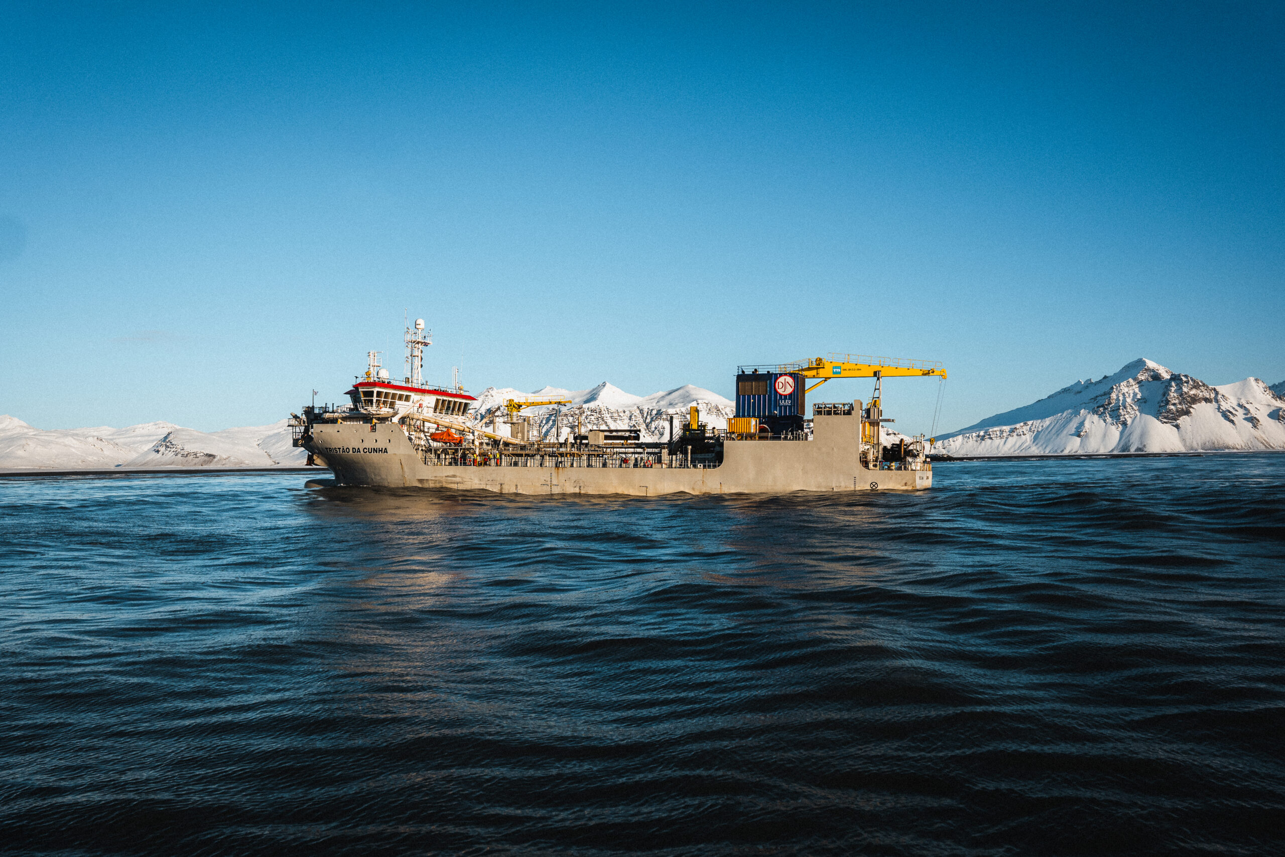 ULEv Tristao da Cunha at work in Iceland - Jan De Nul